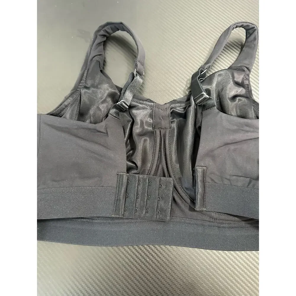 NWOT Panache Sport Underwire Sports Bra Black Size 34 - Picture 4 of 6